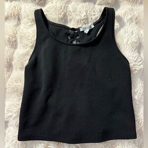 Black Crop Top